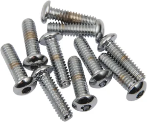 Tornillos cabeza botón de recambio - 1/4-20X0.625 Cromo