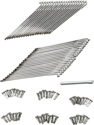 Juego de radios para llanta de acero repujado y aluminio Excel - 8,125" / 19"