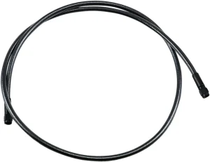 Línea de freno ABS universal trenzada - pearl Black 50"