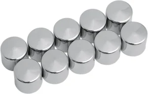 Tapones para tornillos - Cubierta de perno/tuerca hexagonal cromo profunda 9/16" <span style="color: red;font-size: 0,5em">- ALMACEN USA-</span>
