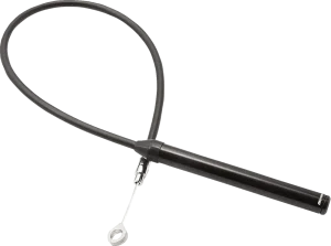 Cable de embrague parte superior vinilo negro - 8"