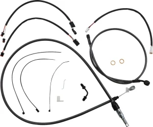 Kit de instalación de manillar Black Pearl™ Designer - cables de control BP