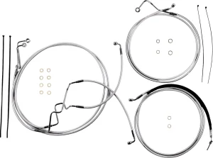 Kit de instalación de manillar Sterling Chromite II® Designer - cables SC 10"RISE