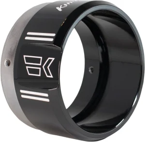 Punta Klassic de 4-1/2" - Endcap lado izquierdo negro <span style="color: red;font-size: 0,5em">- ALMACEN USA-</span>
