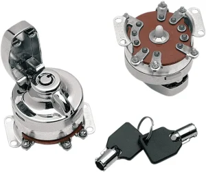Interruptor para panel de instrumentos por llave redondo