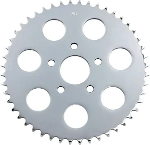 Corona de rueda trasera - Piñón de cadena trasero 530 48T acero/cromo