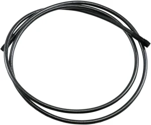 Línea de freno ABS universal trenzada - perlado negro 70"