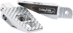 Estriberas P-54 - 2.25" traseras M8 Softail cromo