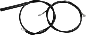 Kit de cable de manillar/línea de freno de vinilo negro estándar
