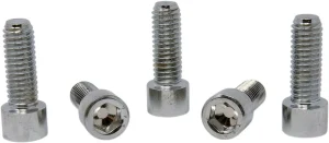 Tornillos de cabeza hexagonal y rosca gruesa de repuesto - avellanada 7/16-14X1.25 liso Cromo <span style="color: red;font-size: 0,5em">- ALMACEN USA-</span>