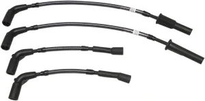 Cable de bujía trenzado - buja negro SFT 18