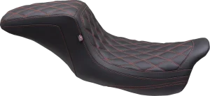 Asiento Double Diamond Squareback - 2-up doble diamante hilo rojo/naranja <span style="color: red;font-size: 0,5em">- ALMACEN USA-</span>