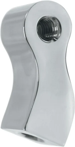 Soporte foco delantero rebajado - faro empotrado Cromo <span style="color: red;font-size: 0,5em">- ALMACEN USA-</span>