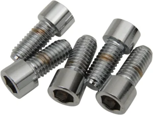 Tornillos de cabeza hexagonal y rosca gruesa de repuesto - allen 7/16-14X1 liso cromado <span style="color: red;font-size: 0,5em">- ALMACEN USA-</span>