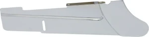 Protector trasero correa de transmisión - Guarda inferior trasera Chrome <span style="color: red;font-size: 0,5em">- ALMACEN USA-</span>