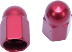 Tapón válvula Custom - anodizados rojo