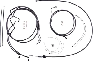 Kit de instalación de manillar KARBONFIBR Designer - cables KF 6"RISE