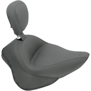 Asiento solo ancho con respaldo desmontable - Solo Wide Touring vintage liso
