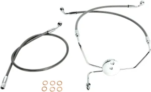 Kit de línea de freno delantera XR Stainless Extreme Response