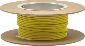 Cable de cobre GXL - primario 16-GAUGE 25' amarillo <span style="color: red;font-size: 0,5em">- ALMACEN USA-</span>