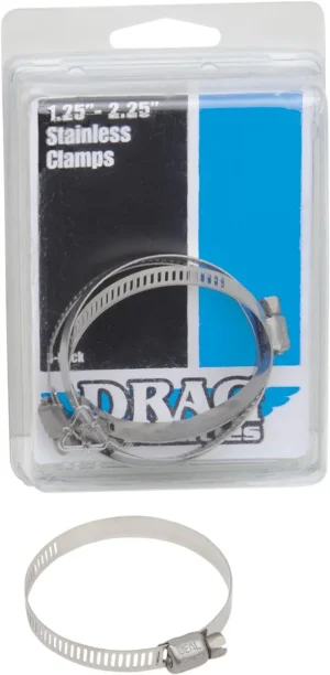 Abrazadera de sujeción - escape de acero inoxidable 1.25-2.25"
