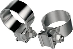 Abrazaderas para silenciador en acero inoxidable - 1 1/4"