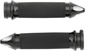 Puños Custom Spike End - acelerador electrónico negros
