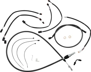 Kit de instalación de manillar Black Pearl™ Designer - cables de control BP