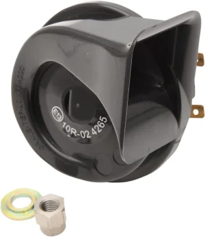 Bocina negra de 12 V