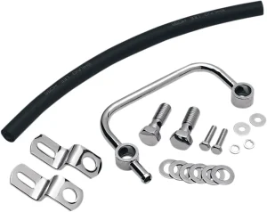 Kit respiradero de cárter - respirador cromado