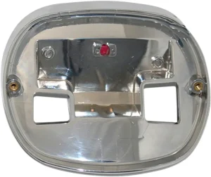 Base de luz trasera - placa Cromo