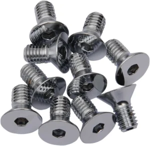 Tornillos de cabeza avellanada Allen - plana 3/8-16X0.75 Cromo <span style="color: red;font-size: 0,5em">- ALMACEN USA-</span>