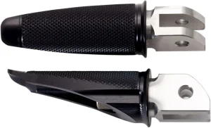 Reposapiés Speed Pegs - Estribos negros