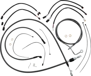 Kit de instalación de manillar KARBONFIBR Designer - cables de control KF