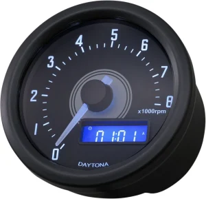 Tacómetro - Cuentavueltas VELONA60 8000RPM negro