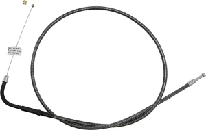 Cable de acelerador/marcha en vacío trenzado KARBONFIBR - acelerador de fibra de carbono