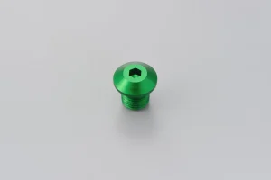 Tornillo-tapón para retrovisor - Tornillo tapón de espejo verde derecho