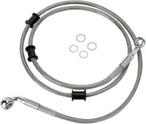 Kit de latiguillos de freno de acero inoxidable - Línea delantera