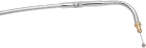 Cable de acelerador/marcha en vacío trenzado de acero inoxidable pulido - acelerador natural
