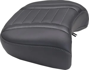 Asiento pasajero Touring Deluxe ancho - Trasero hilo gris gun metal