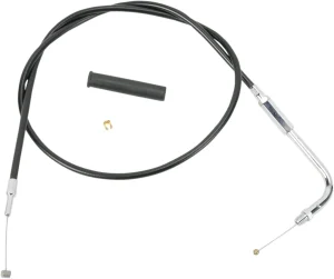 Cable de acelerador/ralentí de vinilo negro - acelerador 32.5"