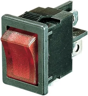 Interruptor basculante iluminado