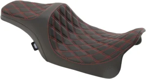 Asiento Predator III - doble diamond negro/rojo