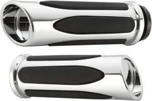 Puños Deep Cut Comfort Series - throttle by wire cromo
