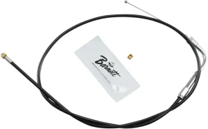 Cable de acelerador/ralentí de vinilo negro - acelerador tradicional longitud estándar <span style="color: red;font-size: 0,5em">- ALMACEN USA-</span>