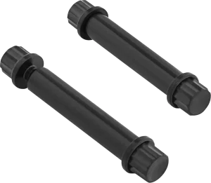 Juego de tornillos de titanio de 12 puntos para estriberas - Kit de pernos 12PT reposapiés negro