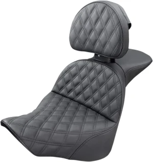 Asiento Explorer con costura en rejilla - LS dos plazas celosía marrón