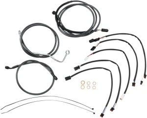 Kit de instalación superior de manillar Black Pearl™ - cables de control BP