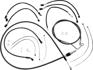 Kit de instalación de manillar Black Pearl™ Designer - cables de control BP