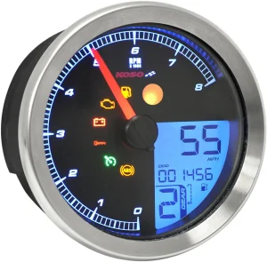 Velocímetro/tacómetro HD-04 - TSCH multimetr plata